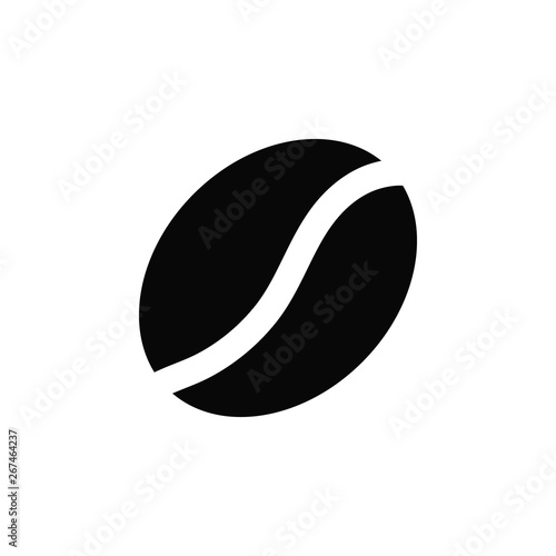 Coffee, grains  icon. Element of kitchen for mobile concept and web apps illustration. Thin flat icon for website design and development, app development. Premium icon