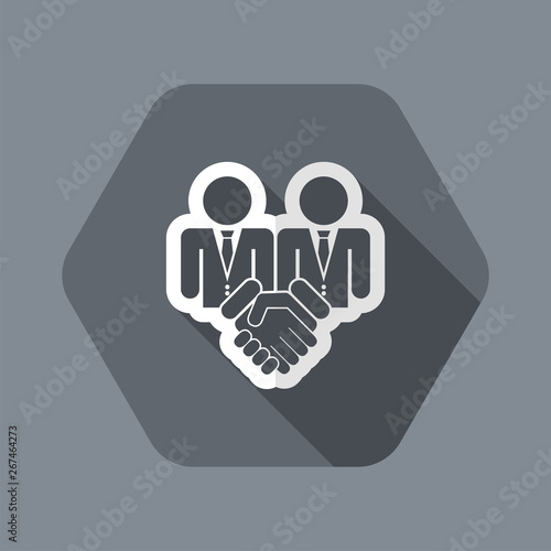 Corporate agreement icon