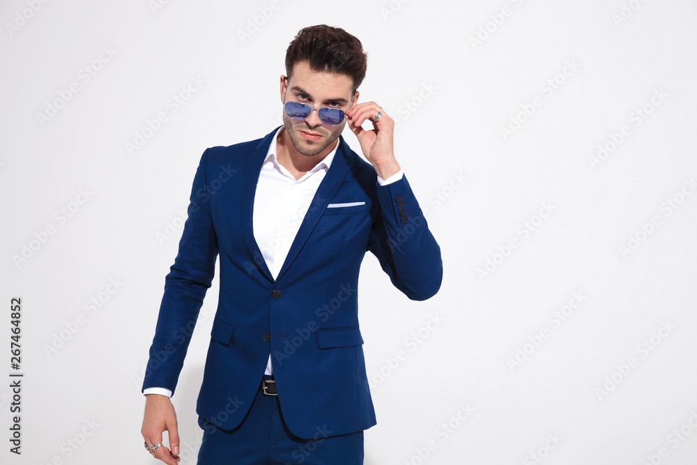 Attractive model romantically staring to the camera Attractive model romantically staring to the camera