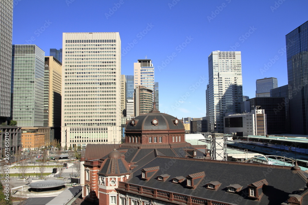 Obraz premium 東京駅 丸の内駅舎