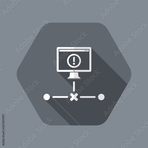 Network error - Flat minimal icon