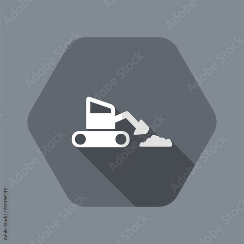 Under construction - Vector flat minimal icon