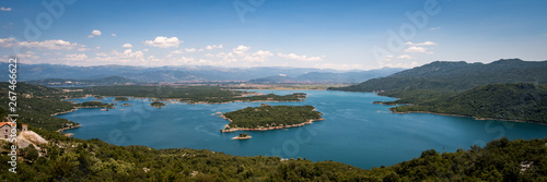 Slanzko Jezero Montenegro See Panorama
