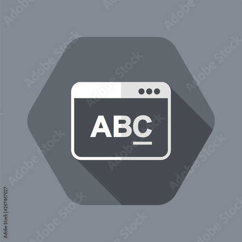 Text editor software icon