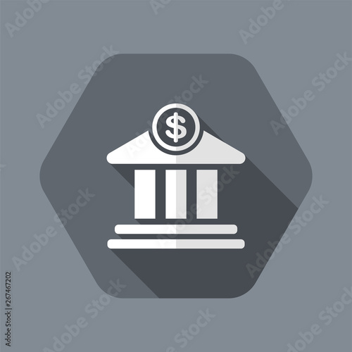 Financial services flat icon