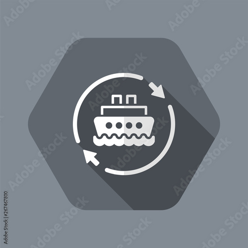 Boat services renew icon