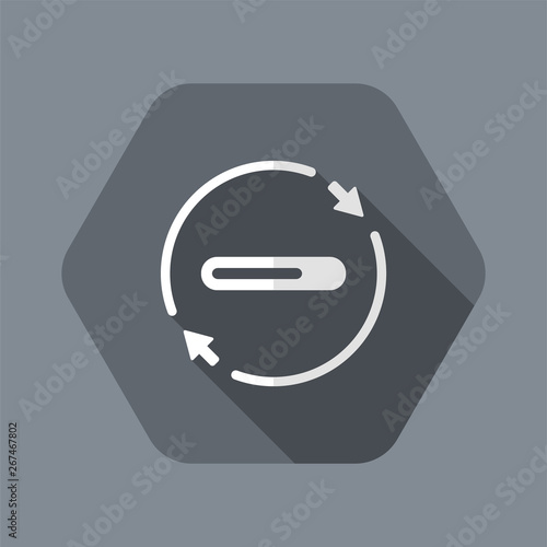 Refresh progress bar icon