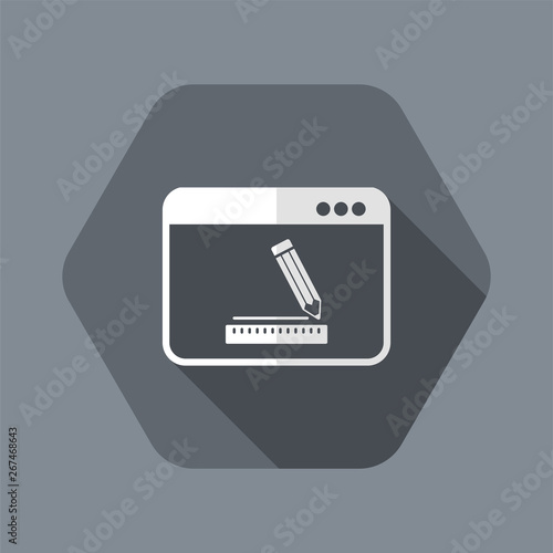 Software for design - Vector icon