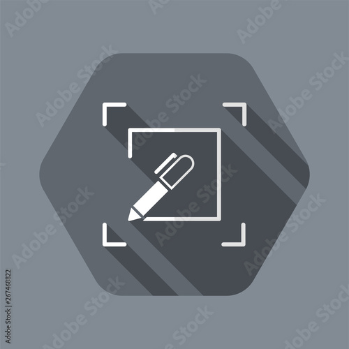 Customized services - Vector flat icon
