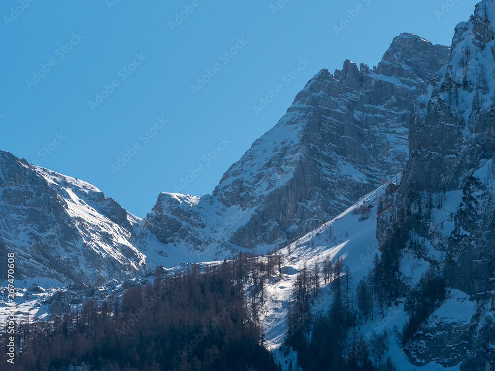 Hochkalter bei Berchtesgaden im Winter