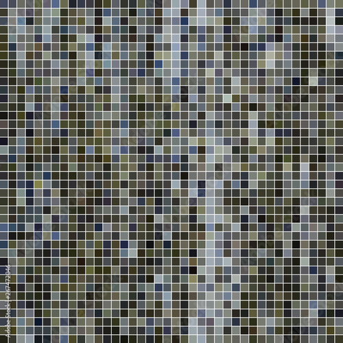 abstract vector square pixel mosaic background