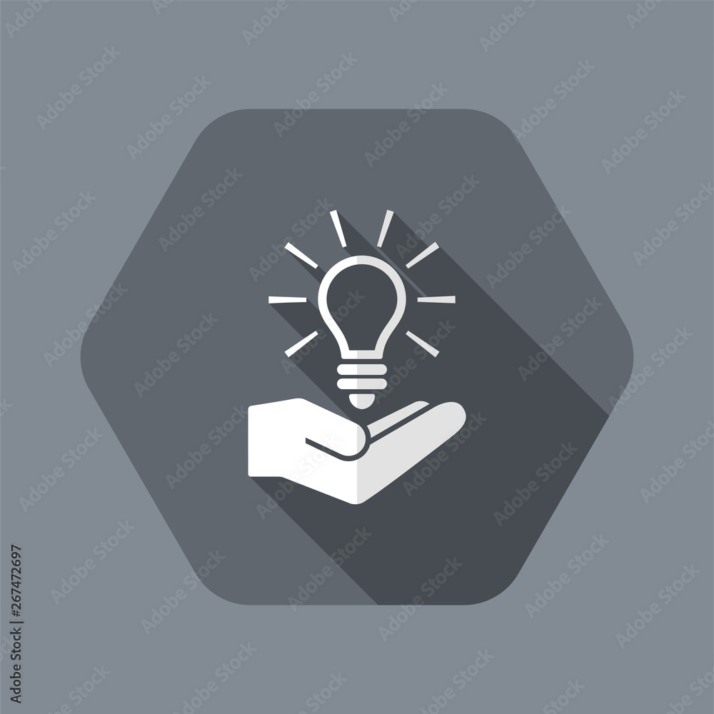 Innovative idea - Vector web icon Innovative idea - Vector web icon