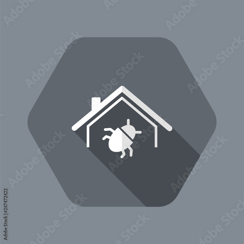 Pest control service - Vector web icon