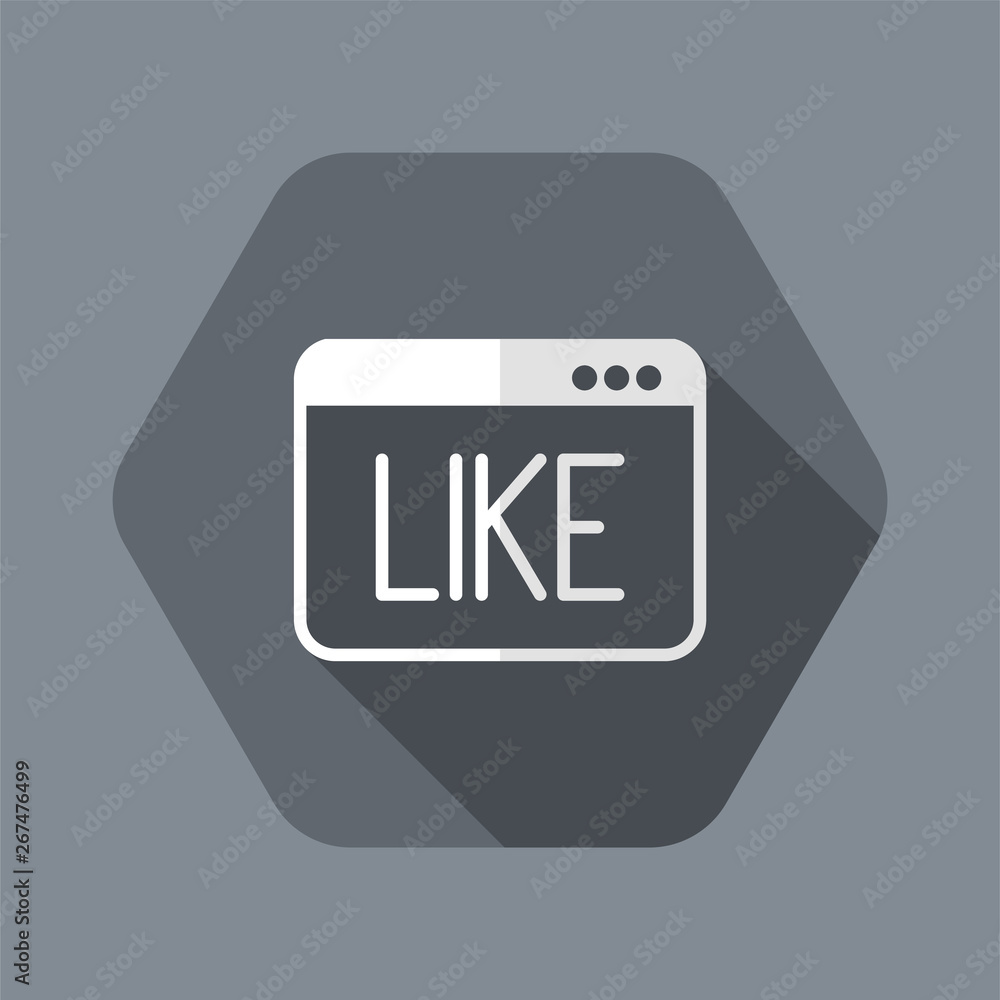 Like - Vector icon for computer website or application Like - Vector icon for computer website or application