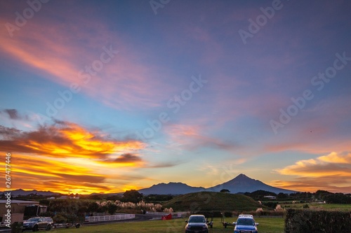 Dawn over Mt Taranaki