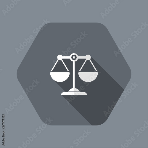 Weight scale icon