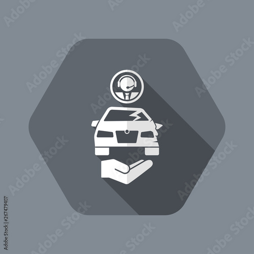 Call center for car crash assistance