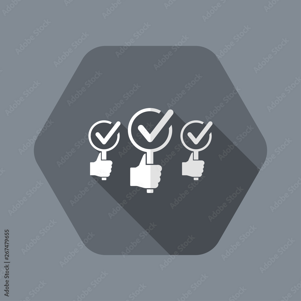 Community show support with approbation Community show support with approbation