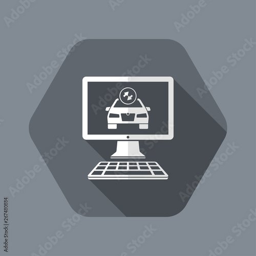 Car sharing icon