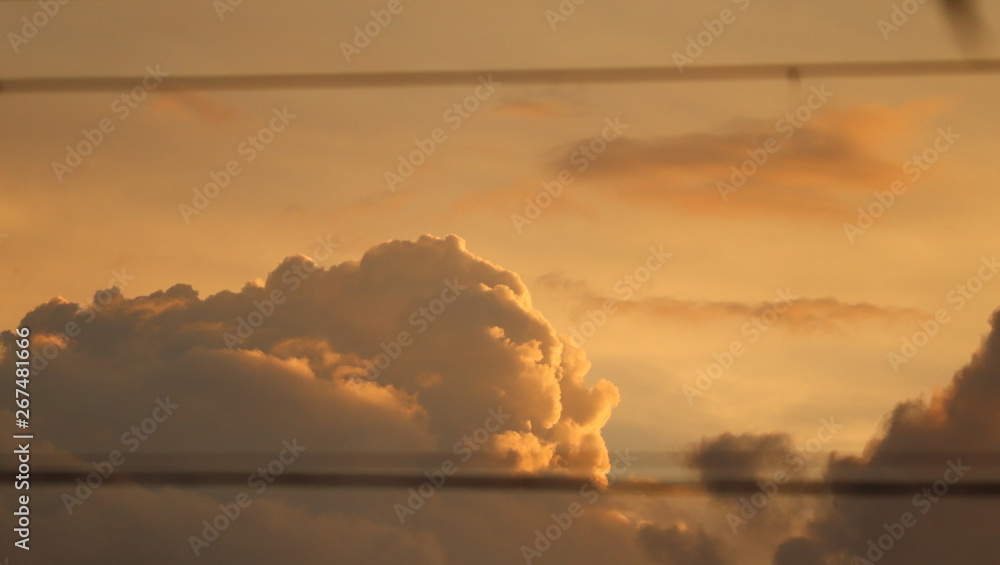 Fototapeta premium cumulos nimbus