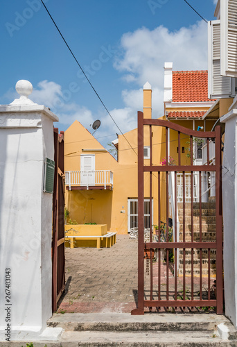 Otrobanda Side streets Views around the Caribbean Island of Curacao
