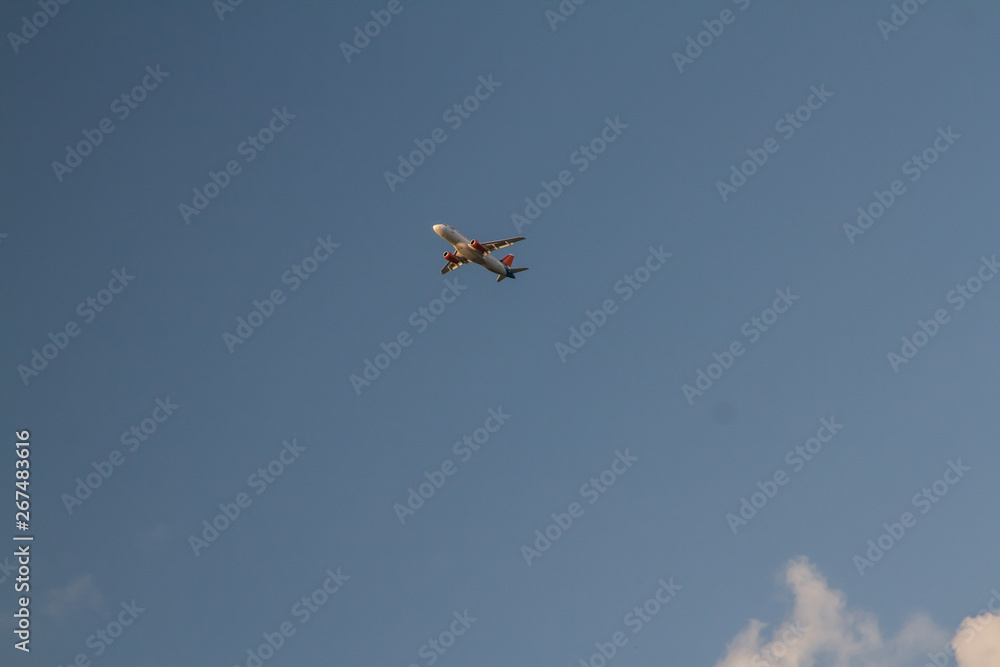 airplane in the sky airplane in the sky