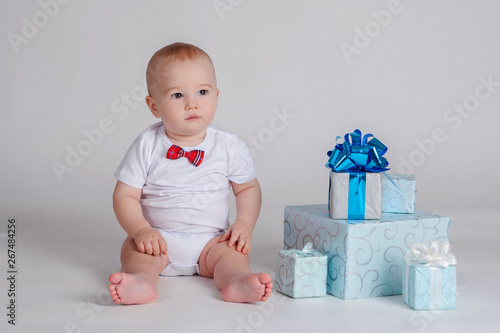 Baby's first birthday. A ch...