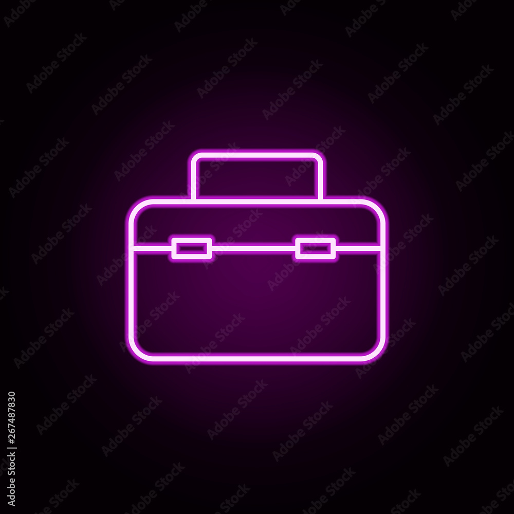 garage box neon icon. Elements of auto workshop set. Simple icon for websites, web design, mobile app, info graphics garage box neon icon. Elements of auto workshop set. Simple icon for websites, web design, mobile app, info graphics