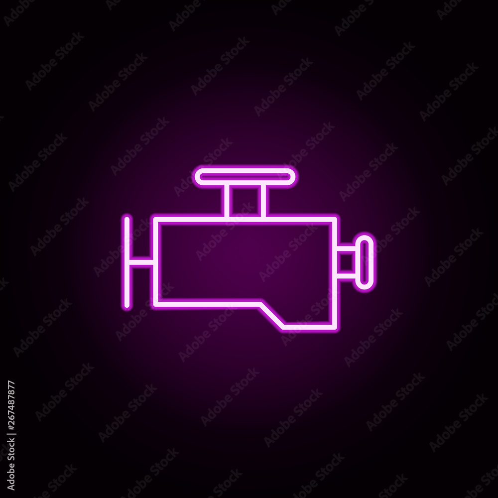 engine maintenance neon icon. Elements of auto workshop set. Simple icon for websites, web design, mobile app, info graphics engine maintenance neon icon. Elements of auto workshop set. Simple icon for websites, web design, mobile app, info graphics