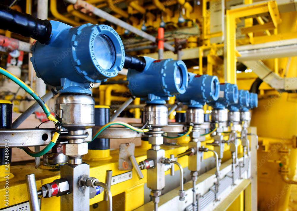 Pressure transmitter to monitor downstream pressure. Pressure transmitter to monitor downstream pressure.