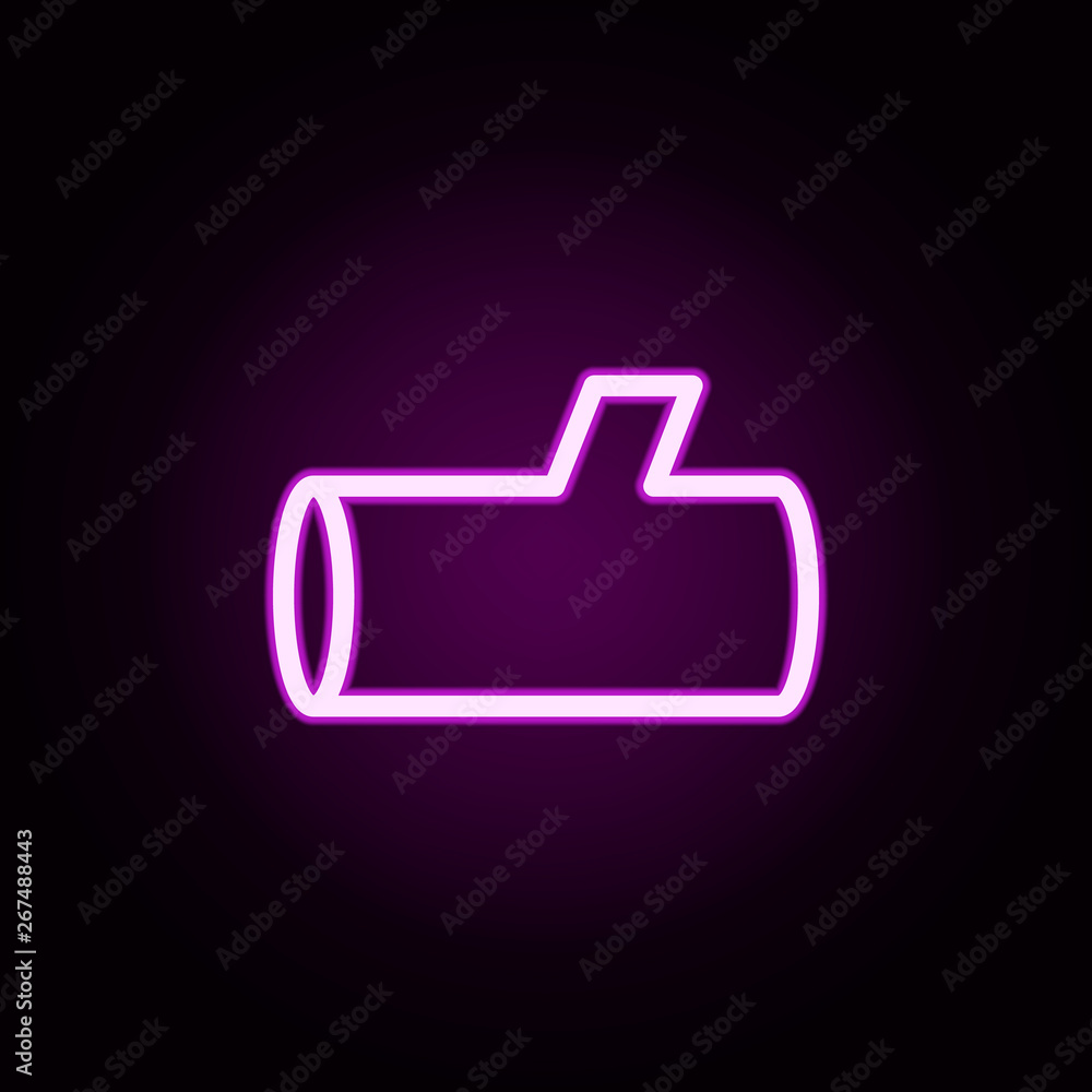 stump neon icon. Elements of autumn set. Simple icon for websites, web design, mobile app, info graphics stump neon icon. Elements of autumn set. Simple icon for websites, web design, mobile app, info graphics