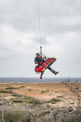 Dutch Caribbean Coastguard exercise -Island of Curacao photo