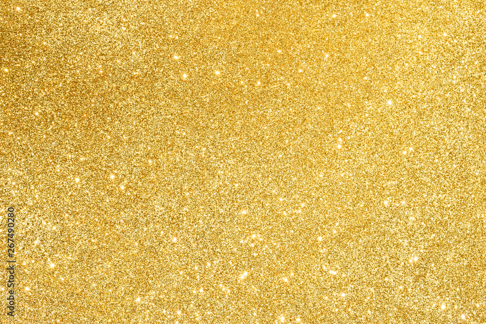 sparkles of golden glitter abstract background sparkles of golden glitter abstract background