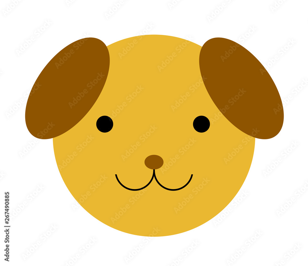 Fototapeta premium 犬のキャラクター