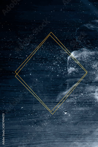 Starry night design frame