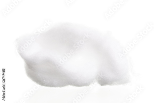 Cotton wool isolate on white background