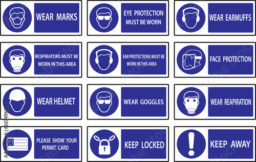 Mandatory  signs
