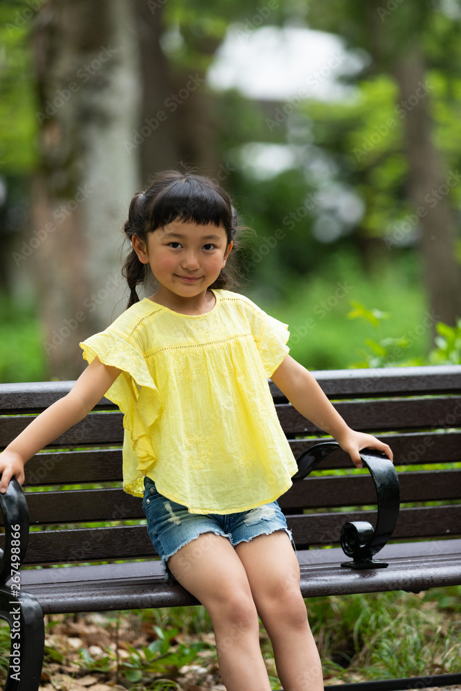 女の子のポートレート