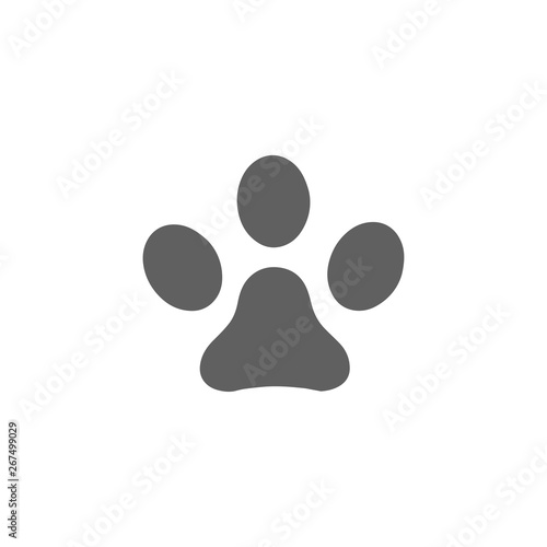 Dog Logo Line design concept vector icon element isolated