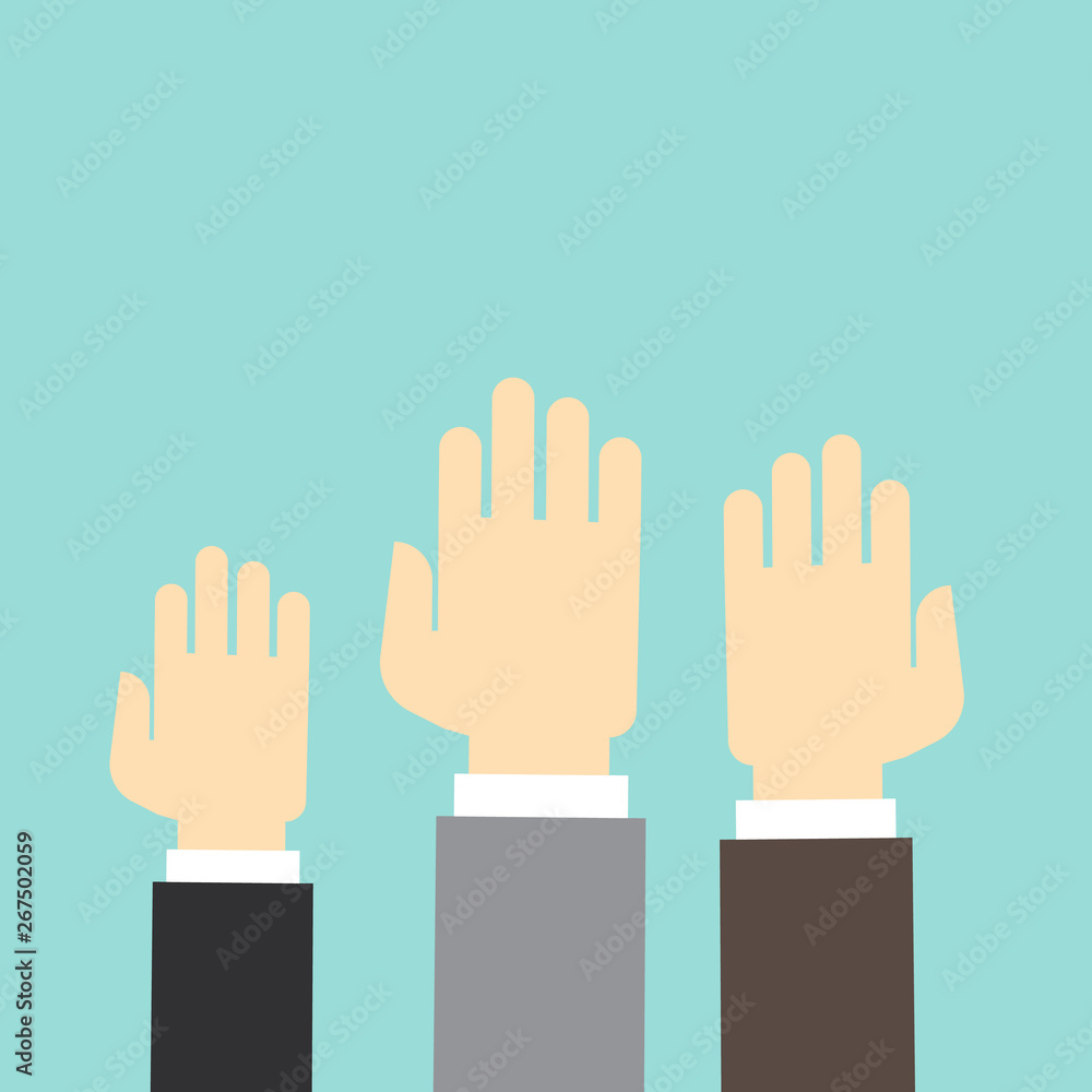 people hand up for vote,democracy concept people hand up for vote,democracy concept