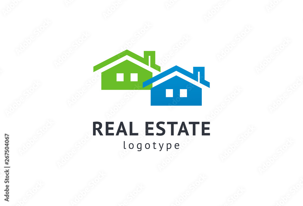Abstract real estate agent logo icon vector design. Rent, sale of real estate vector logo, House cleaning, home security, real estate auction. Vector building logo concept. Abstract real estate agent logo icon vector design. Rent, sale of real estate vector logo, House cleaning, home security, real estate auction. Vector building logo concept.