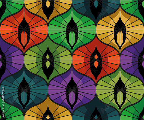 Ornate retro pattern