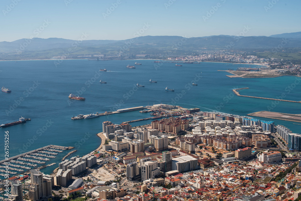 Beautiful viewof Gibraltar