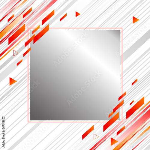 Abstract banner background design of motion speed and geometric vector illustration