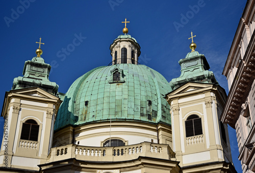 st Peter's church in Vienna.