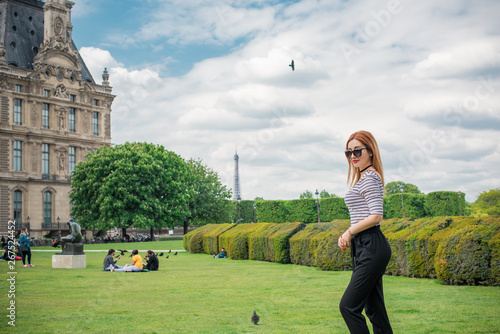Foto Paris vacation, casual fashion style