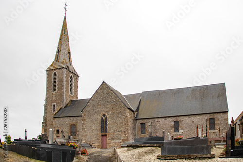 Ardevon. Eglise Notre Dame, Manche, Normandie. France photo