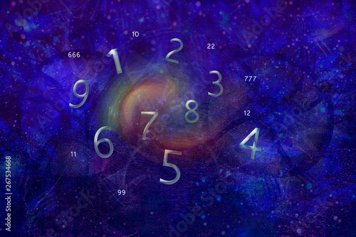 The magic world,numerology photo