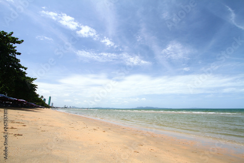 Sea sand beach