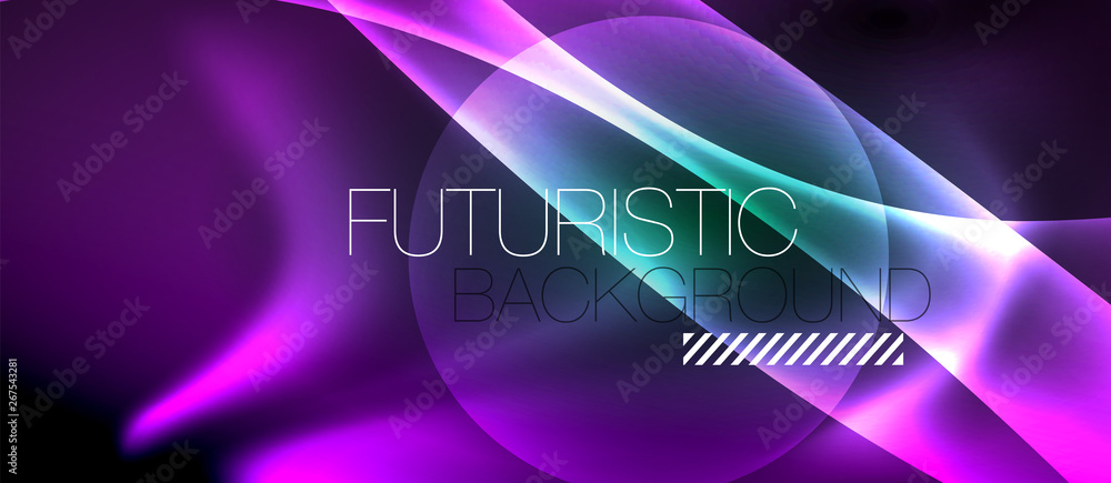Glowing shiny light abstract background Glowing shiny light abstract background